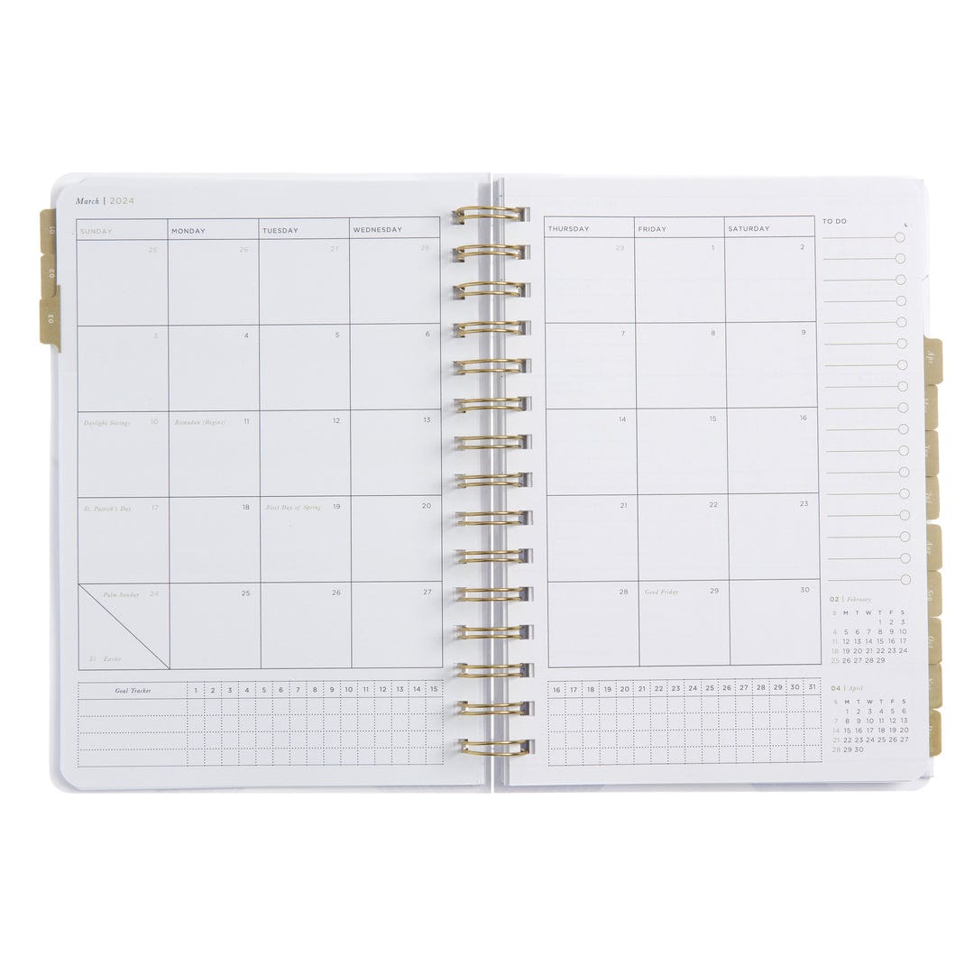 2024 A5 Weekly Planner - Blocks 75967 russell+hazel Planner