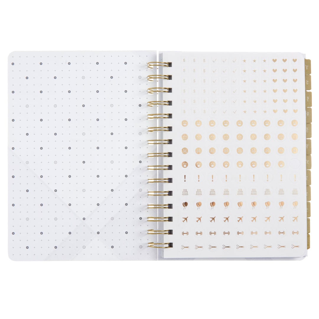 2024 A5 Weekly Planner - Blocks 75967 russell+hazel Planner