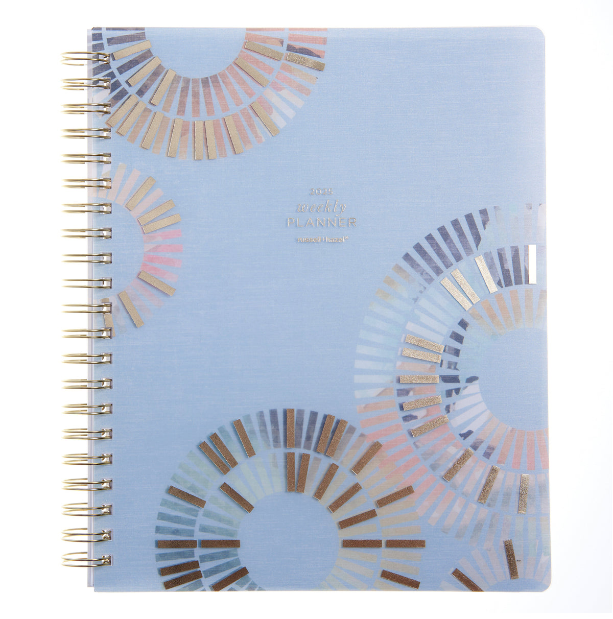 2025 Weekly Planner - Spiral Burst 100613 russell+hazel Planner