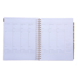 2025 Weekly Planner - Spiral Mother of Pearl 100611 russell+hazel Planner