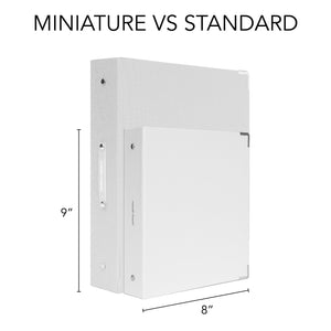 Bookcloth Mini 3 Ring Binder russell+hazel Binder - Mini