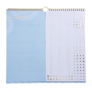 Dew Spiral - 2025 Wall Calendar 100632 russell+hazel Calendar