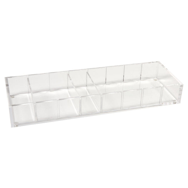 Clear Acrylic Compartment Bloc - 12