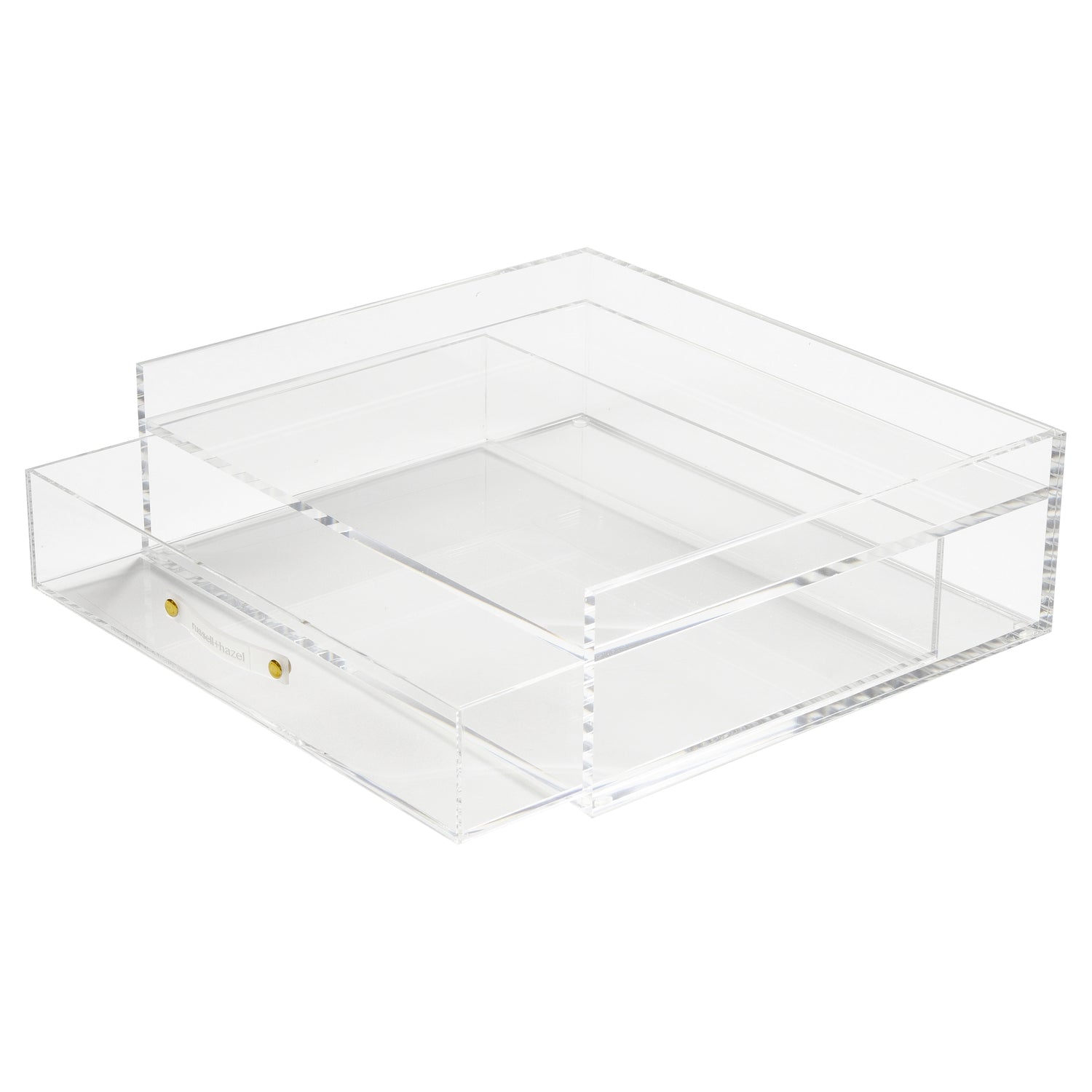 Russell + Hazel Acrylic Drawer Organizer with Magnets - Clear - L (Large)