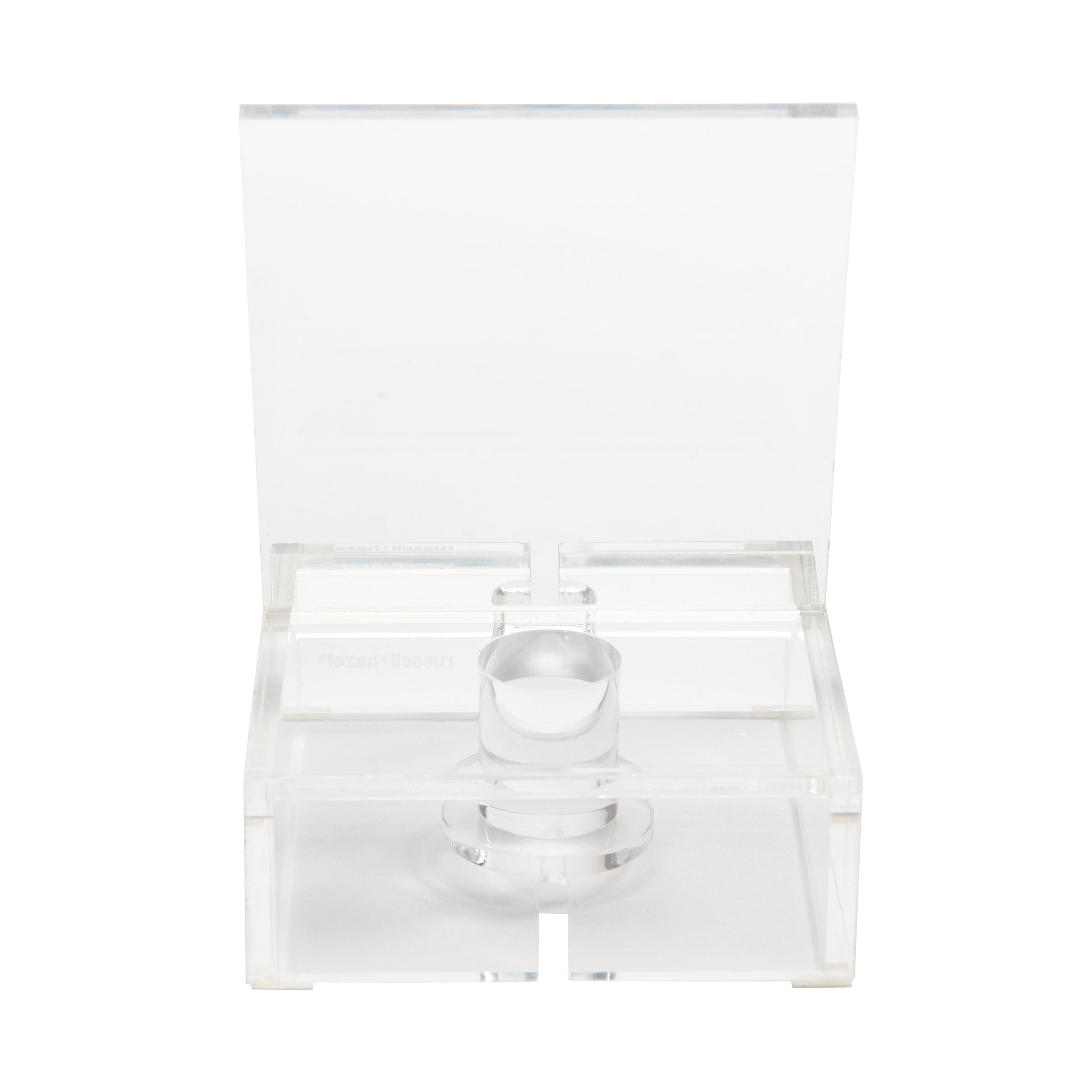 russell+hazel Acrylic Mobile Caddy Clear