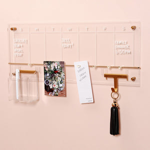 Stay on Top of Your Schedule with Acrylic Wall Calendars