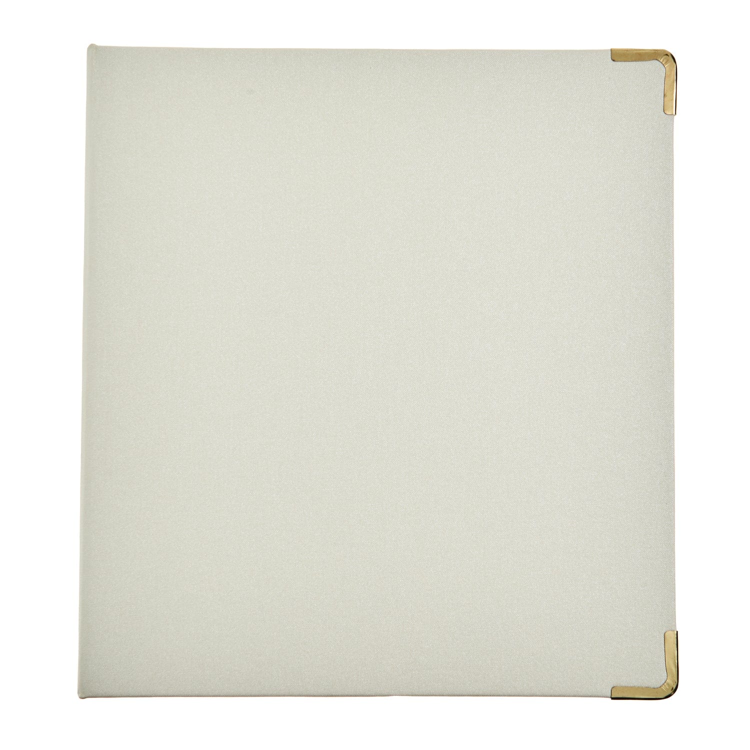 russell+hazel Bookcloth Signature 3 Ring Binder, Office Supplies, Denim, 10.75” x 12”