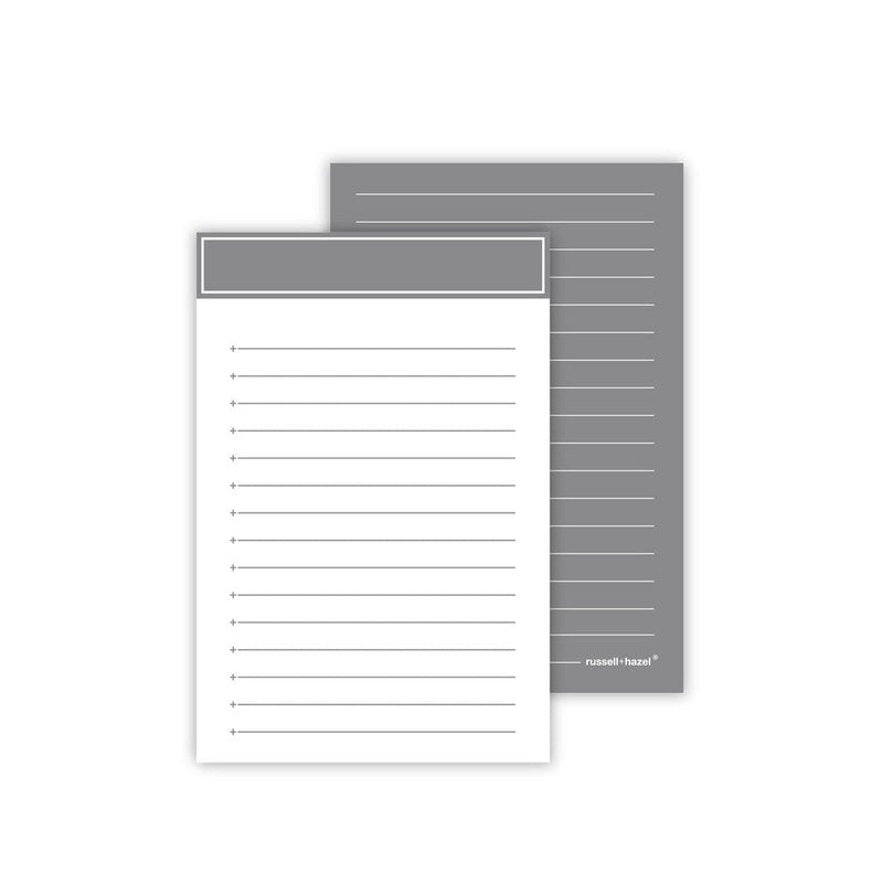 Clear Acrylic Tray + Jotters Lined Notecards, 4.75