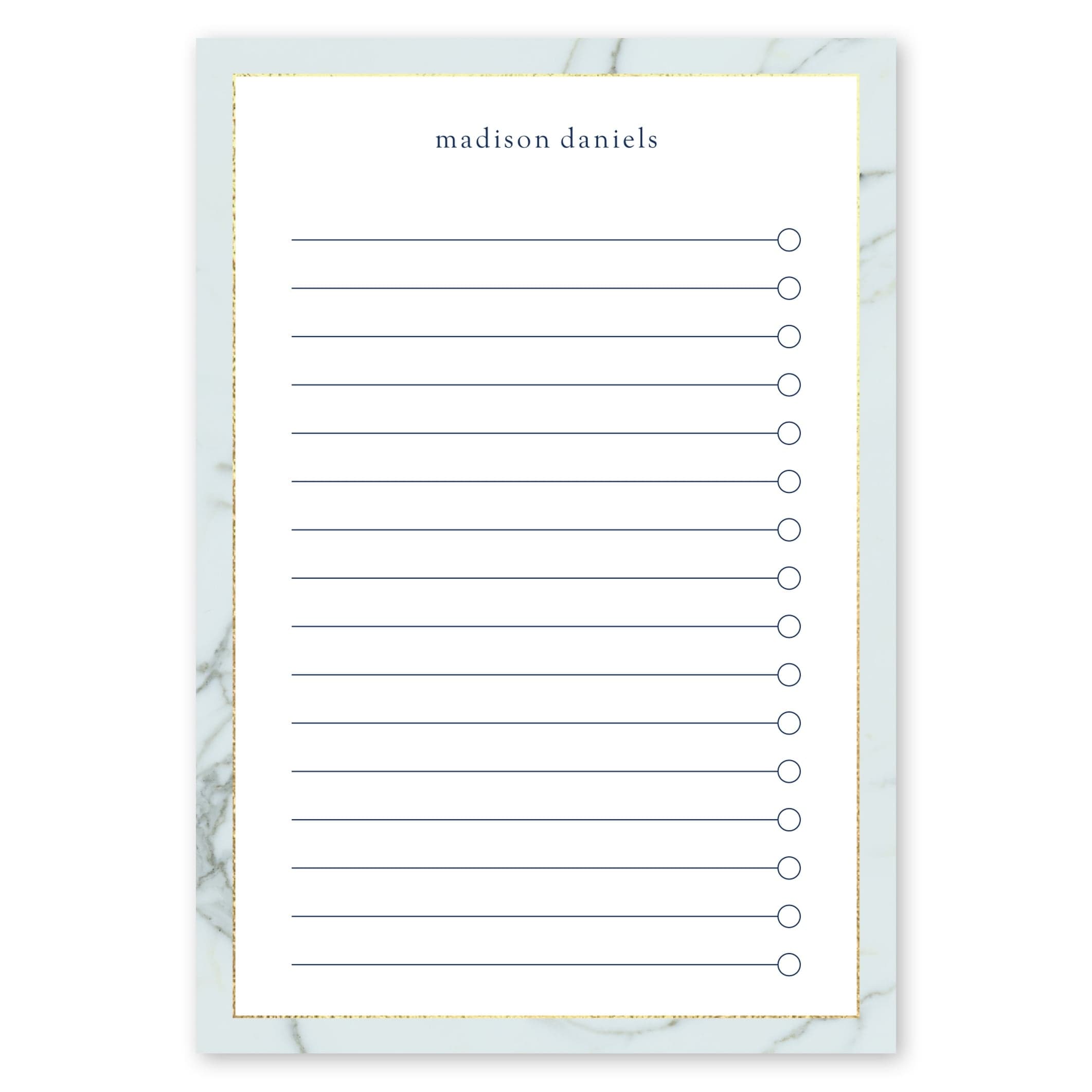 Blank to do list Post-it® Notes - marble gifts style stylish