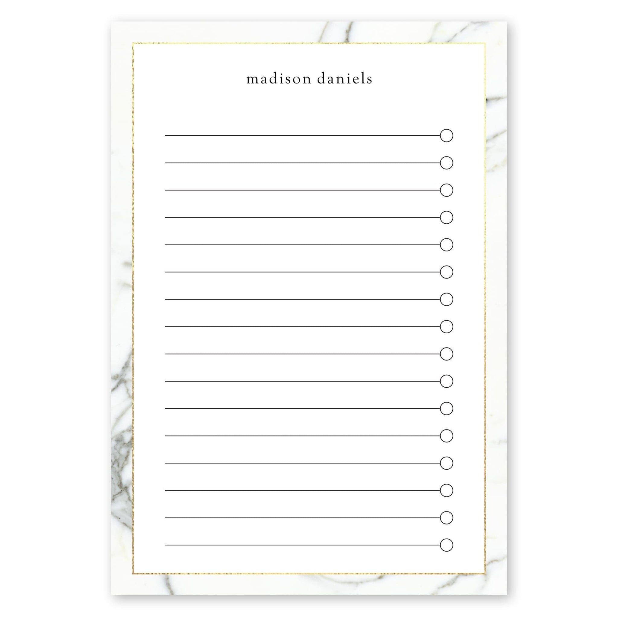 Bloc-notes 4x6 - To do list –